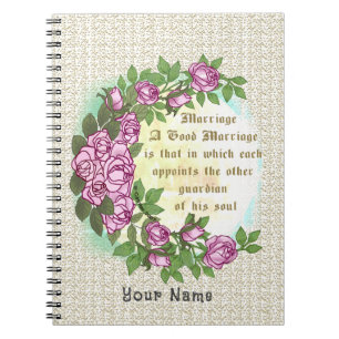 Marriage Verse custom wedding Guest book