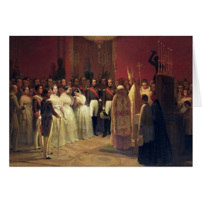 Marriages of Queen Isabella II Cards (Front Horizontal)