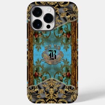 Marrie Chatignon Victorian Xiv Monogram Case-mate Iphone 14 Pro Max Case by LiquidEyes at Zazzle