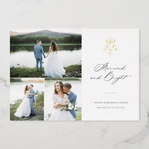 Married and Bright Christmas Multi_Photo Holiday