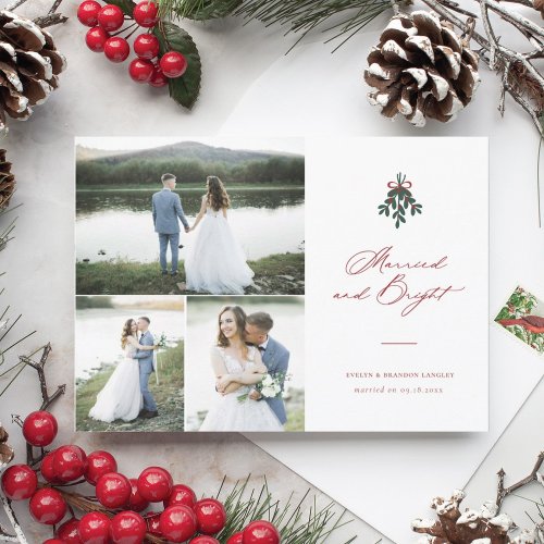 Married and Bright Christmas Multi_Photo Holiday