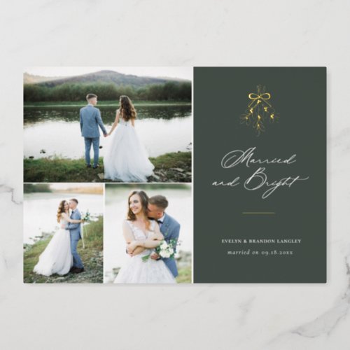 Married and Bright Christmas Multi_Photo Holiday