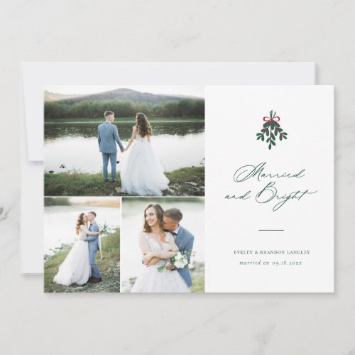 Married and Bright Christmas Multi_Photo Holiday