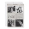 Married and Merry Modern Newspaper Photo Christmas