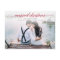Married Christmas Newlywed Photo