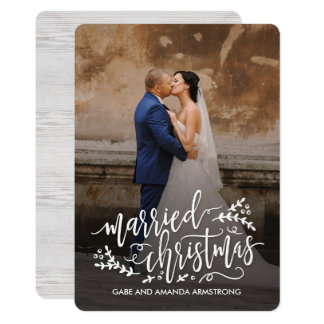 newlywed christmas cards greeting amp photo cards zazzle newlywed christmas cards