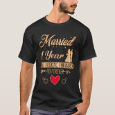 1 year wedding anniversary shirts