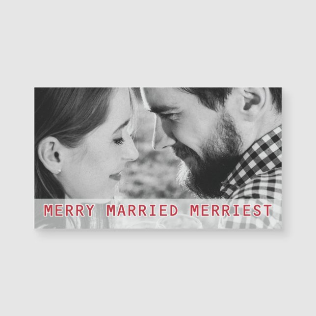 Married Couple Photo Christmas (Front)