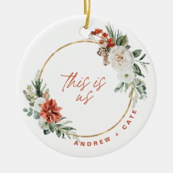 Married During A Pandemic Photo Ornament by blush_printables at Zazzle