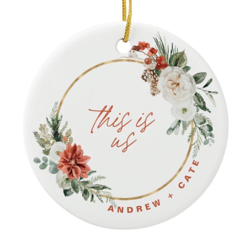 Married During a Pandemic Photo Ornament