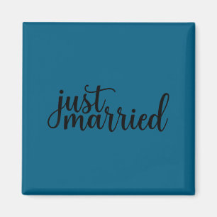 Married est 2026 honeymoon newlywed wedding magnet