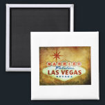 Married in Fabulous LAS VEGAS Magnet<br><div class="desc">Using the iconic Welcome to Las Vegas sign,  here's a fun design with Married in Fabulous Las Vegas Nevada.  Great decor for bridal showers,  weddings,  parties and bachelorette parties.</div>