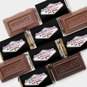 Married in Fabulous Las Vegas Wedding Hershey's Miniatures