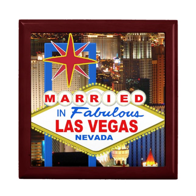 Married In Las Vegas Gift Box (Front)