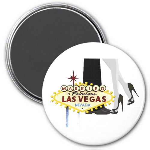Married in Las Vegas Magnet