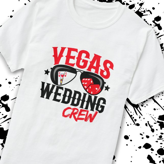 Married in Las Vegas - Vegas Wedding Party T-Shirt (Creator Uploaded)