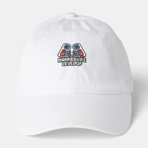 Married Life Level Up Gamer Art Hat