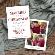 Married Little Christmas Save The Date
