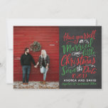 Married Little Christmas Save The Date<br><div class="desc">Christmas Photo Save The Date Card</div>