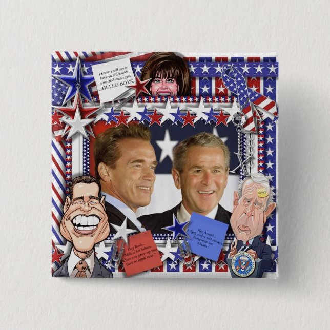 Married Men and Monica Lewinsky Button (Front)