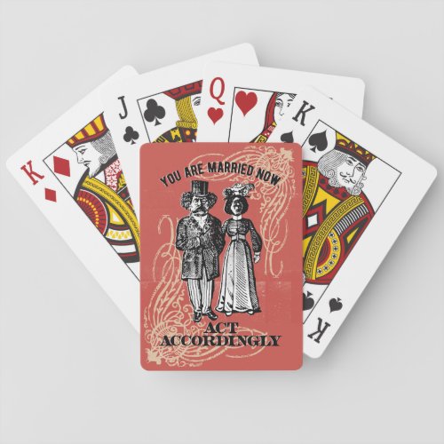 Married Now Playing Cards