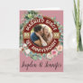 Married Since 1st Wedding Anniversary Floral Card