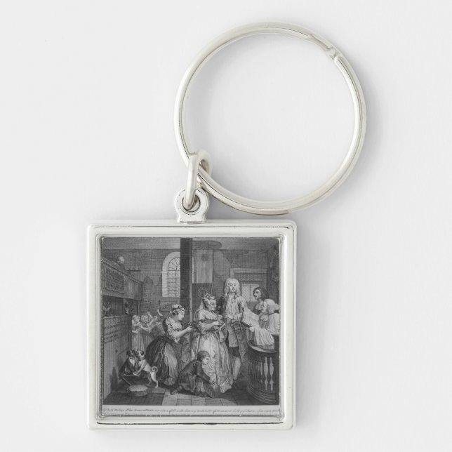 Married to an Old Maid Keychain (Front)