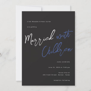 Married with Children Wedding Invitation