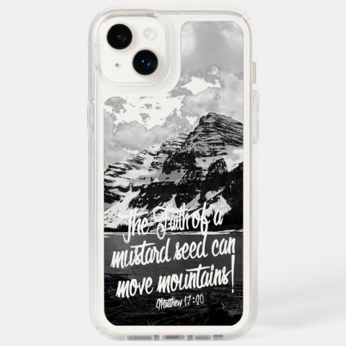 Marron Bells Mountains with Bible Verse Speck iPhone 14 Plus Case