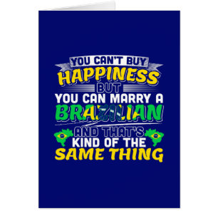 Marry a Brazilian - Brazil Happiness Cards