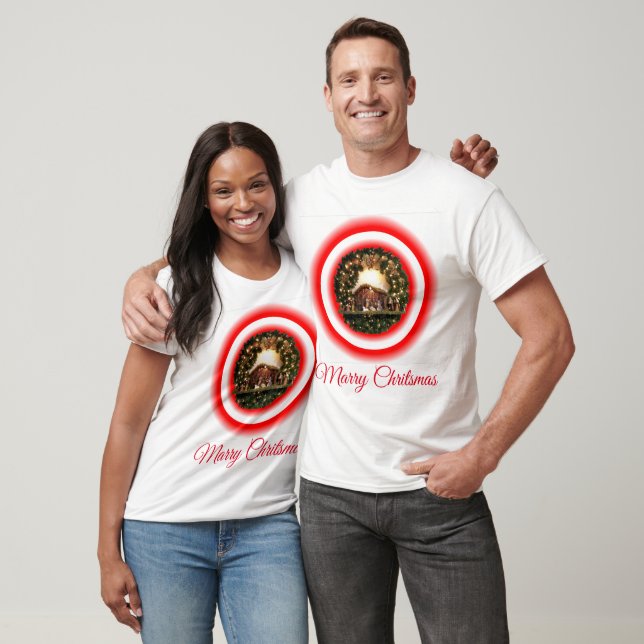 Marry Chirtsmas Couple T shirt  (Unisex)