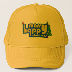 Marry christmas  trucker hat