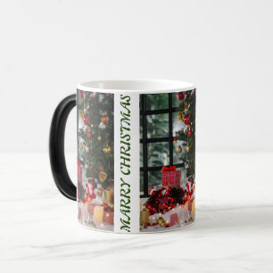 MARRY CHRISTMAS Two-Tone COFFEE MUG