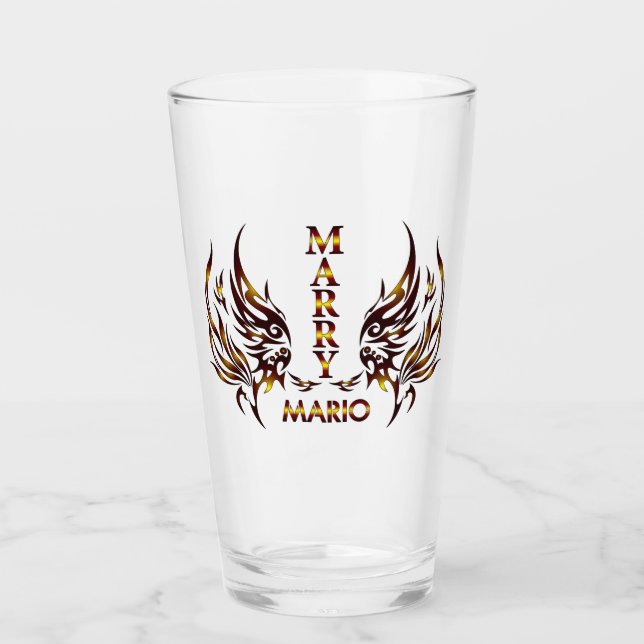 Marry Drinkware Glass (Front)