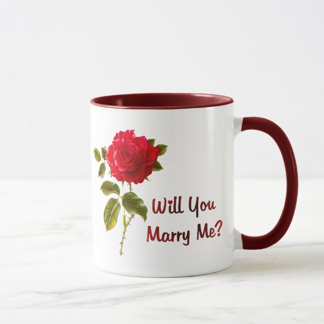 Marry Me Mug (Right)