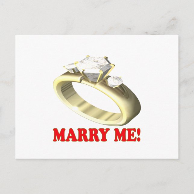 Marry Me Postcard (Front)