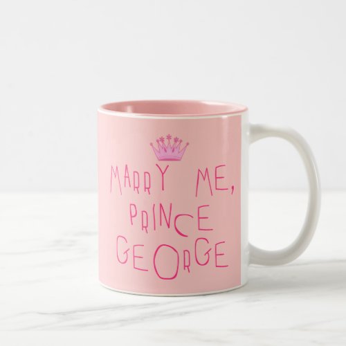 Marry Me Prince George Two_Tone Coffee Mug