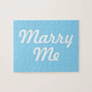Marry Me puzzle -- choose any color background