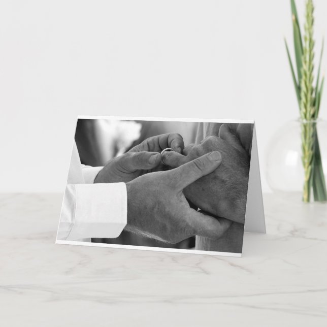 Marry the Person You Can't Live Without Card (Front)