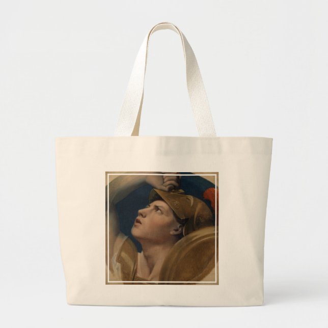 Mars, 1864 (oil on canvas) large tote bag (Front)