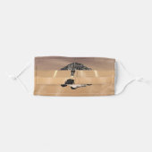 Mars 2020 Rover Adult Cloth Face Mask (Front, Folded)