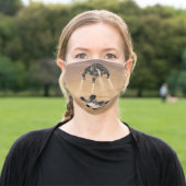 Mars 2020 Rover Adult Cloth Face Mask (Outside)