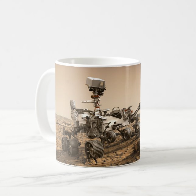 Mars 2020 Rover Coffee Mug (Front Left)