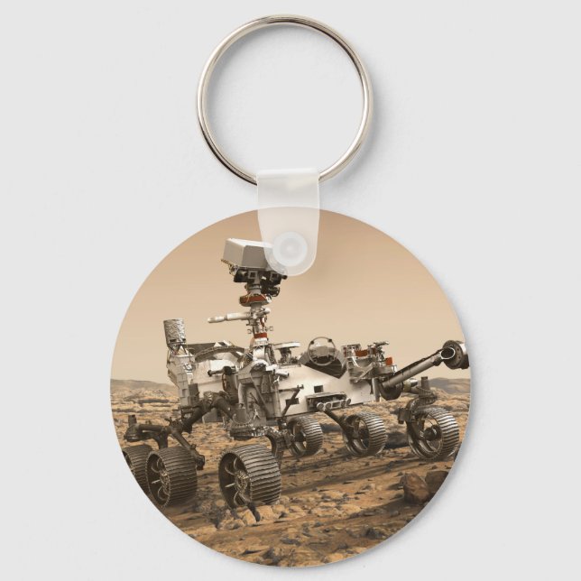 Mars 2020 Rover Keychain (Front)