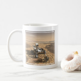 Mars 2020 Rover On The Surface Of Mars. Coffee Mug