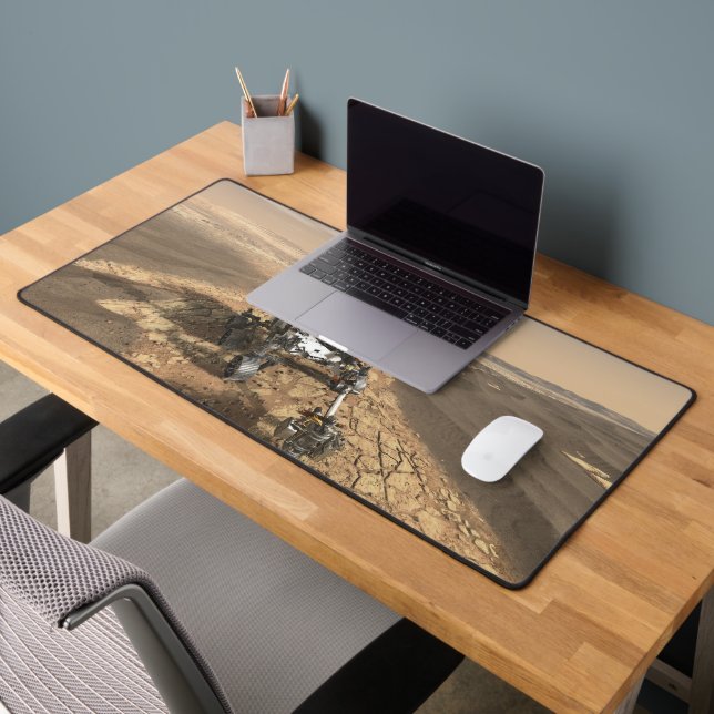 Mars 2020 Rover On The Surface Of Mars. Desk Mat (Office 2)