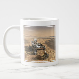 Mars 2020 Rover On The Surface Of Mars. Giant Coffee Mug