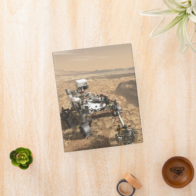 Mars 2020 Rover On The Surface Of Mars. Mini Binder (InSitu)
