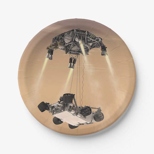 Mars 2020 Rover Paper Plates (Front)