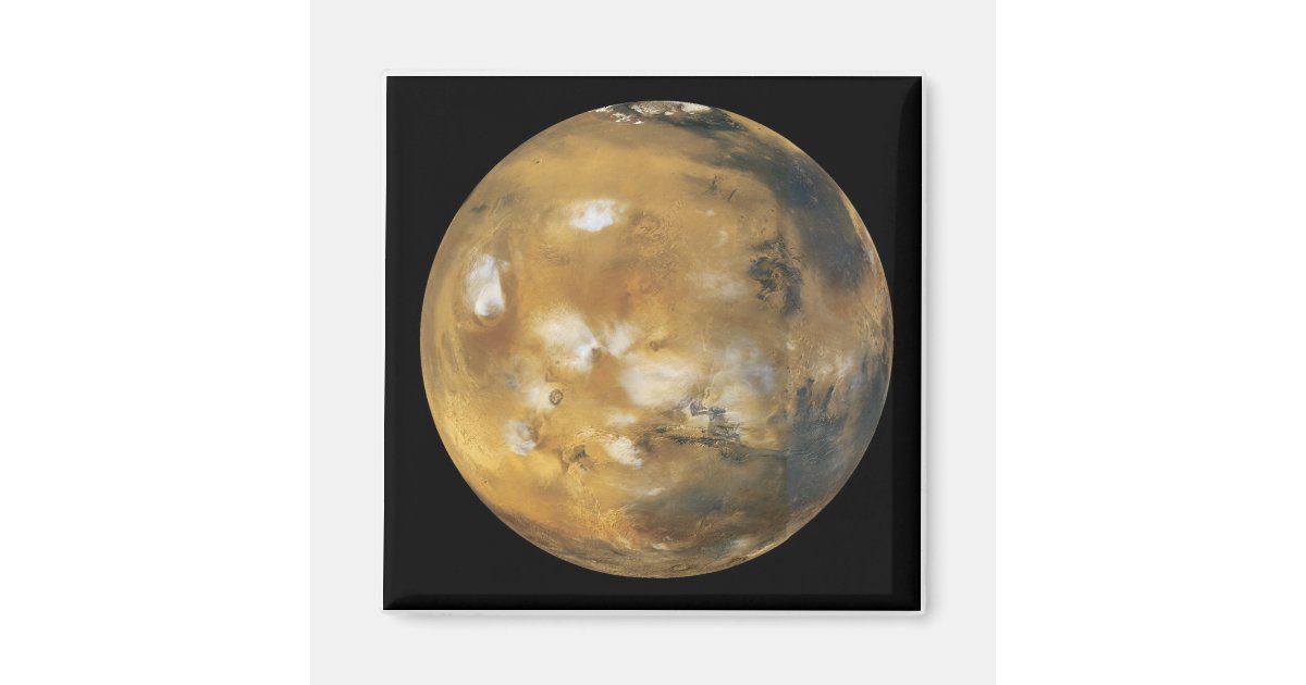 Mars! A beautiful image from space. NASA Magnet | Zazzle